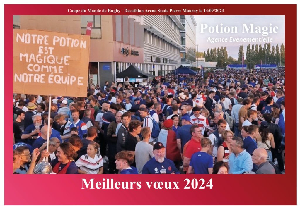 Voeux 2024 Potion Magic RWC 2023