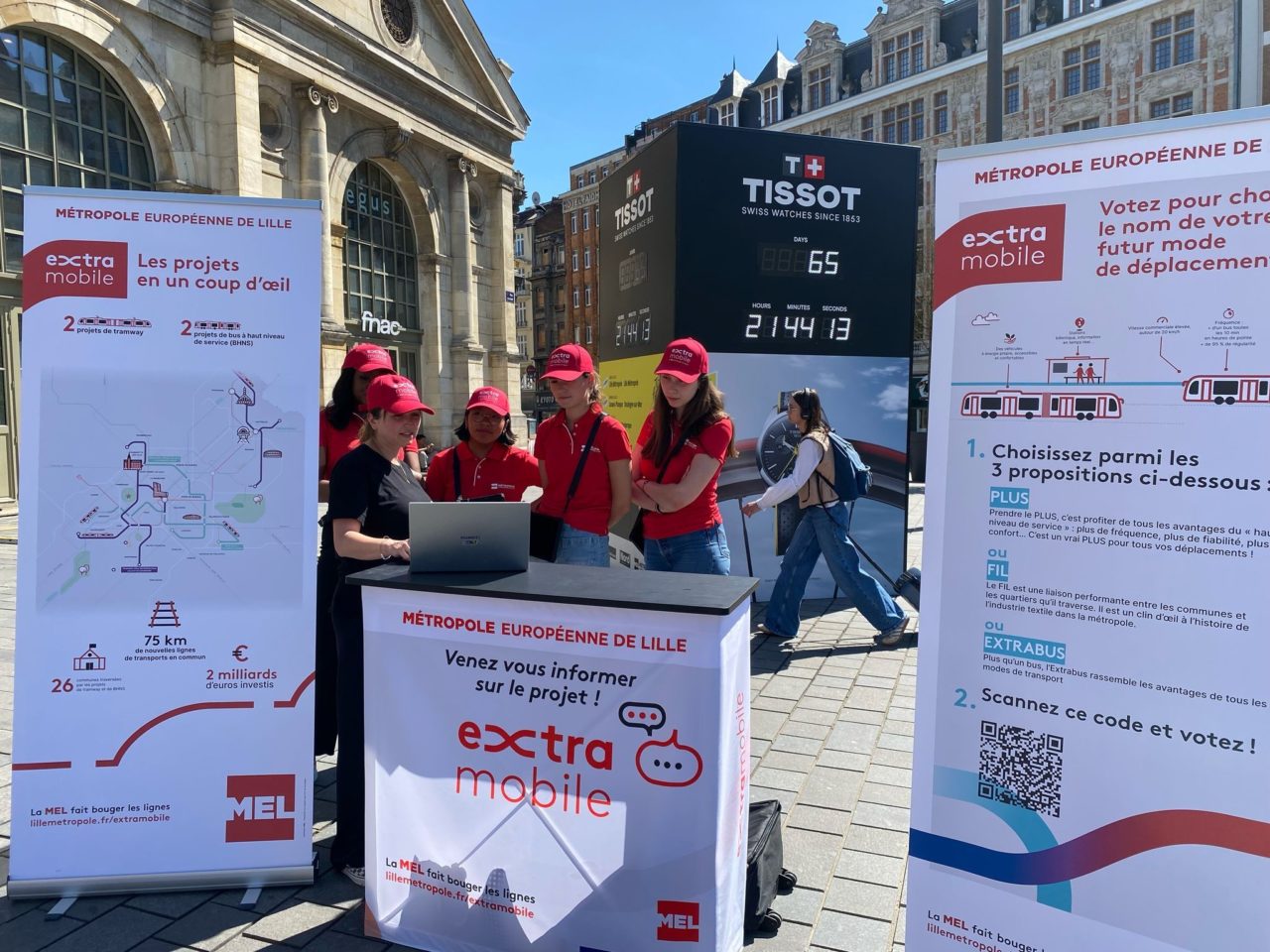 🚋 Road show projet Extramobile