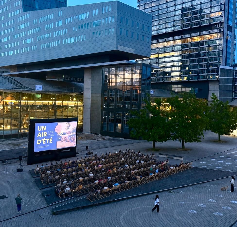 ciné de plein air un air d'été Potion Magic